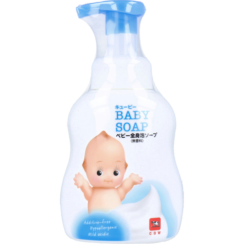 큐피 베이비 전신 거품 소프 무향 펌프 400mL