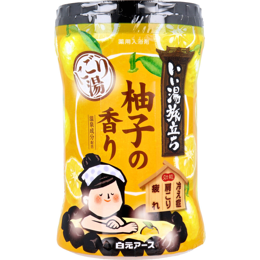 이이유타비다치 탁한탕 유자향 입욕제 600g