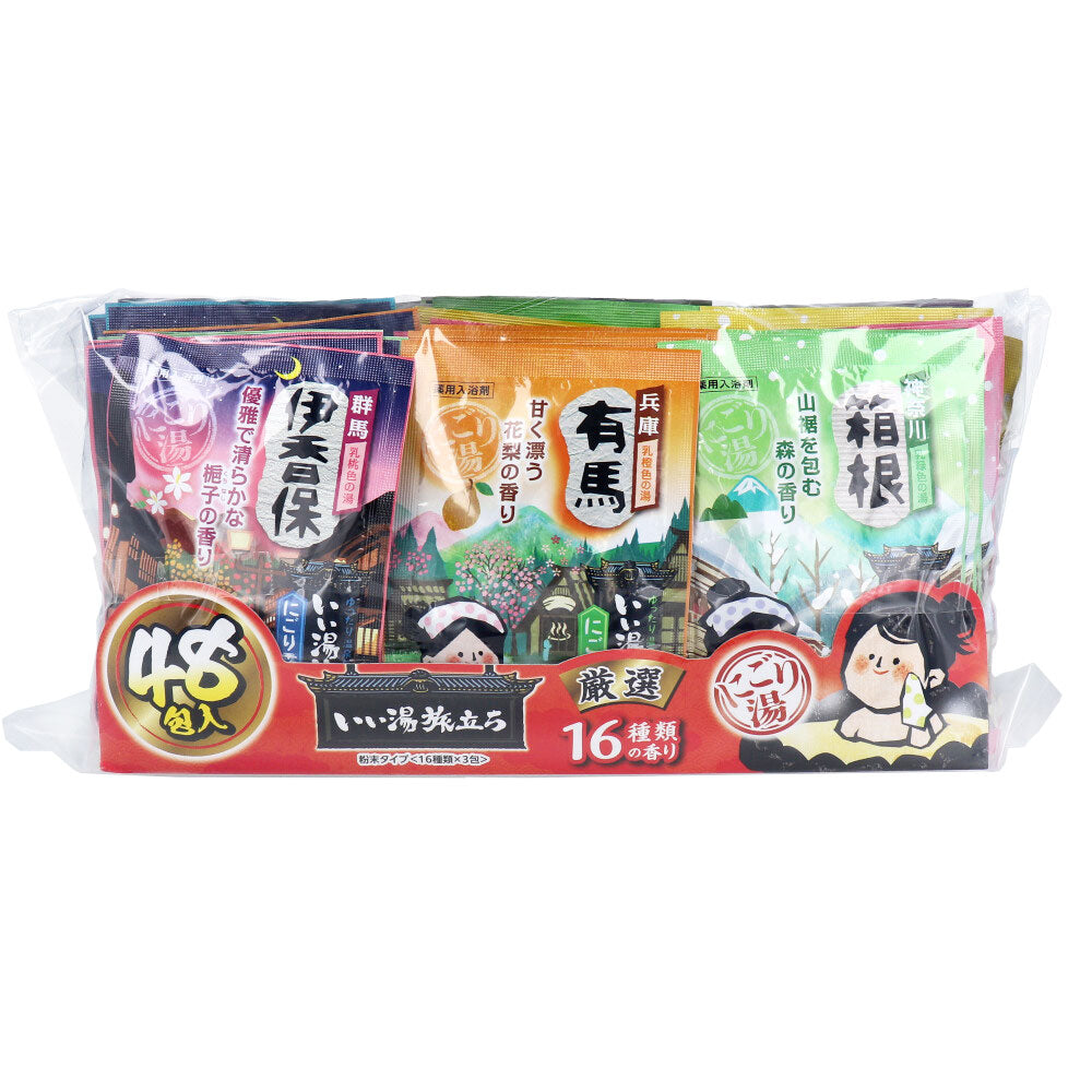 이이유타비다치 탁한탕 엄선 16가지 향 25g×48포