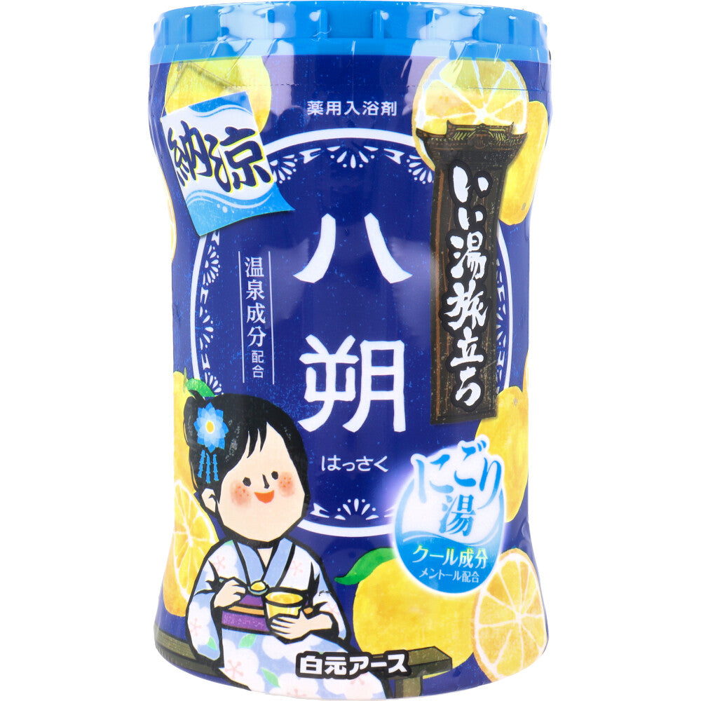 이이유타비다치 납량 탁한탕 핫사쿠향 입욕제 500g
