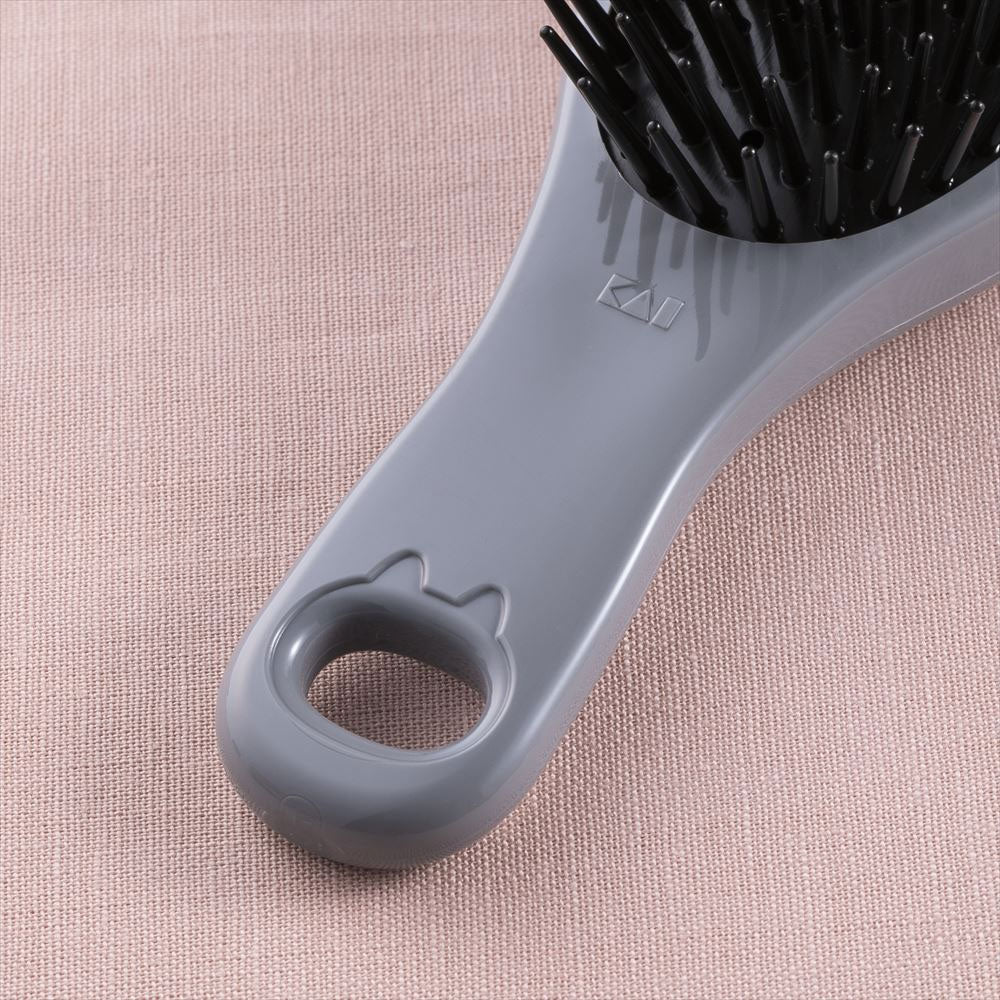 카이 냐밍 고양이 손모양 쿠션 헤어브러시 HC-2205