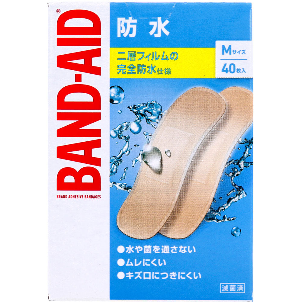 밴드에이드 방수 반창고 M 40매