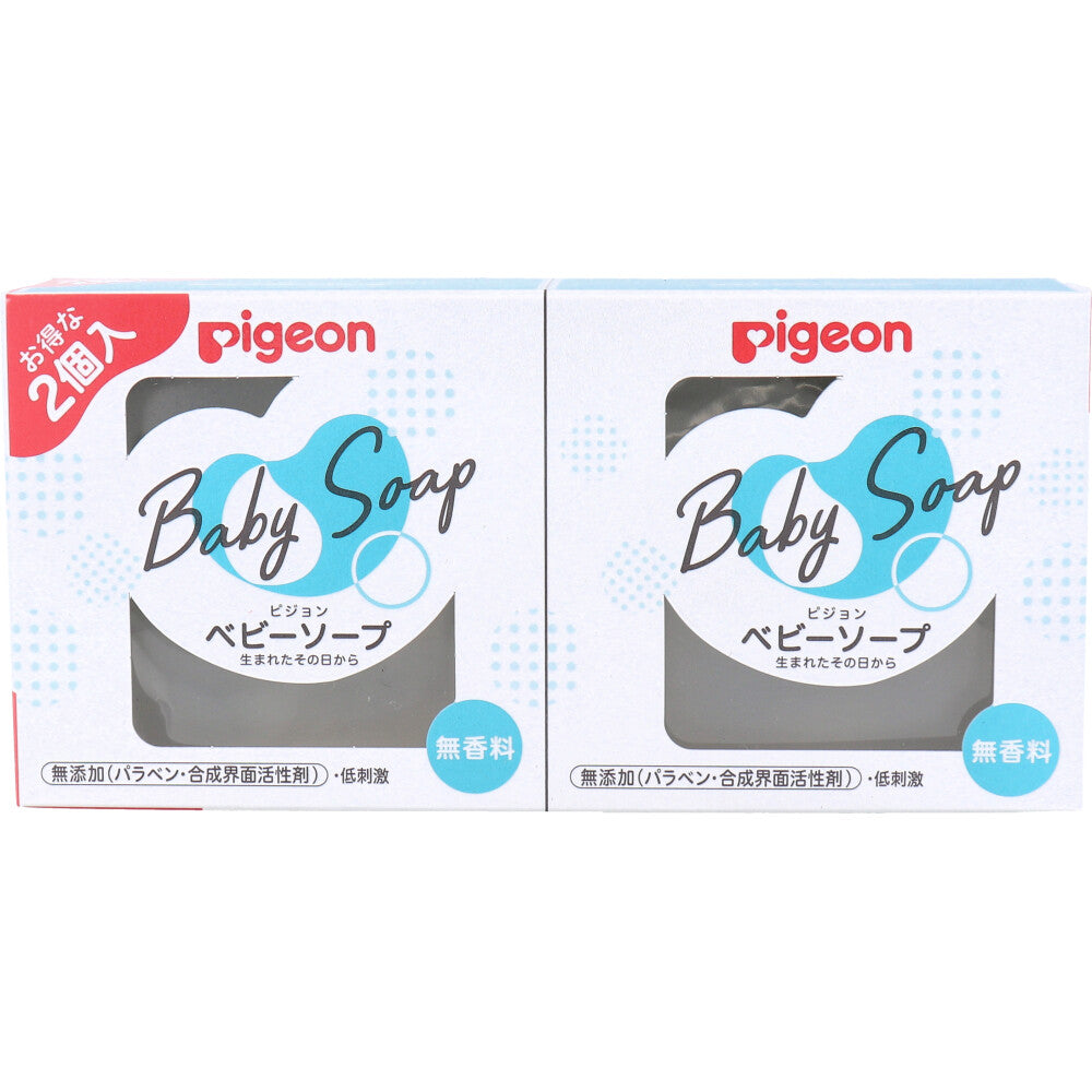 피죤 베이비 비누 무향 90g×2개