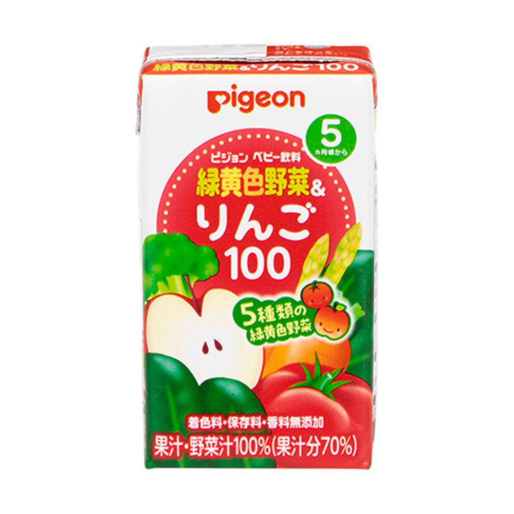 피죤 베이비 녹황색채소&사과 100 125mL×3팩 상세 이미지 3