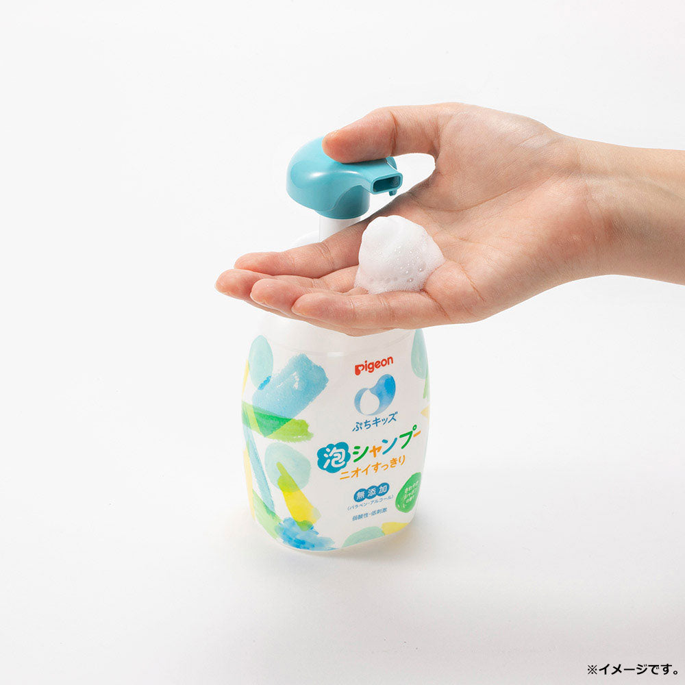 피죤 쁘띠키즈 거품 샴푸 냄새케어 산뜻한 비누향 본품 300mL 상세 이미지 3