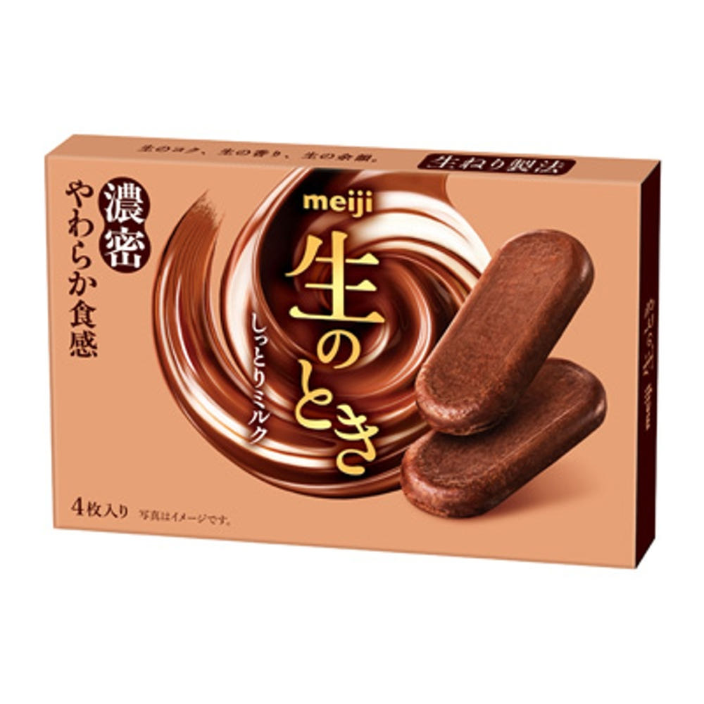 메이지 나마노토키 촉촉한 밀크 카카오 과자 4개입 - 과자·스낵 - 하카타몰