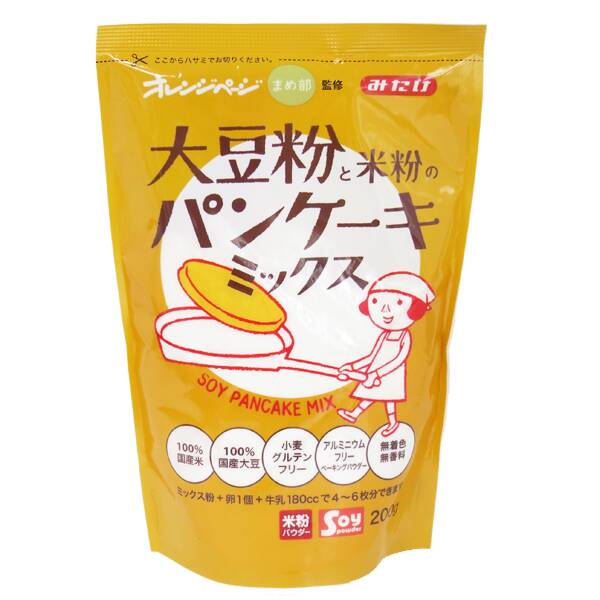 칼디 미타케식품 대두가루 쌀가루 팬케이크믹스 200g · 상품 사진 1