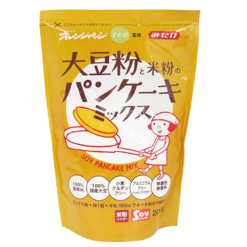 칼디 미타케식품 대두가루 쌀가루 팬케이크믹스 200g · 상품 사진 1