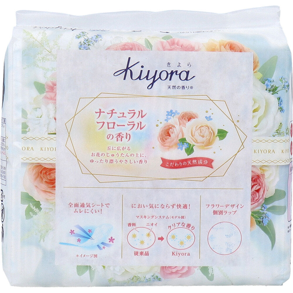 소피 Kiyora 팬티라이너 내추럴 플로럴 향 14cm 72개 상세 이미지 1