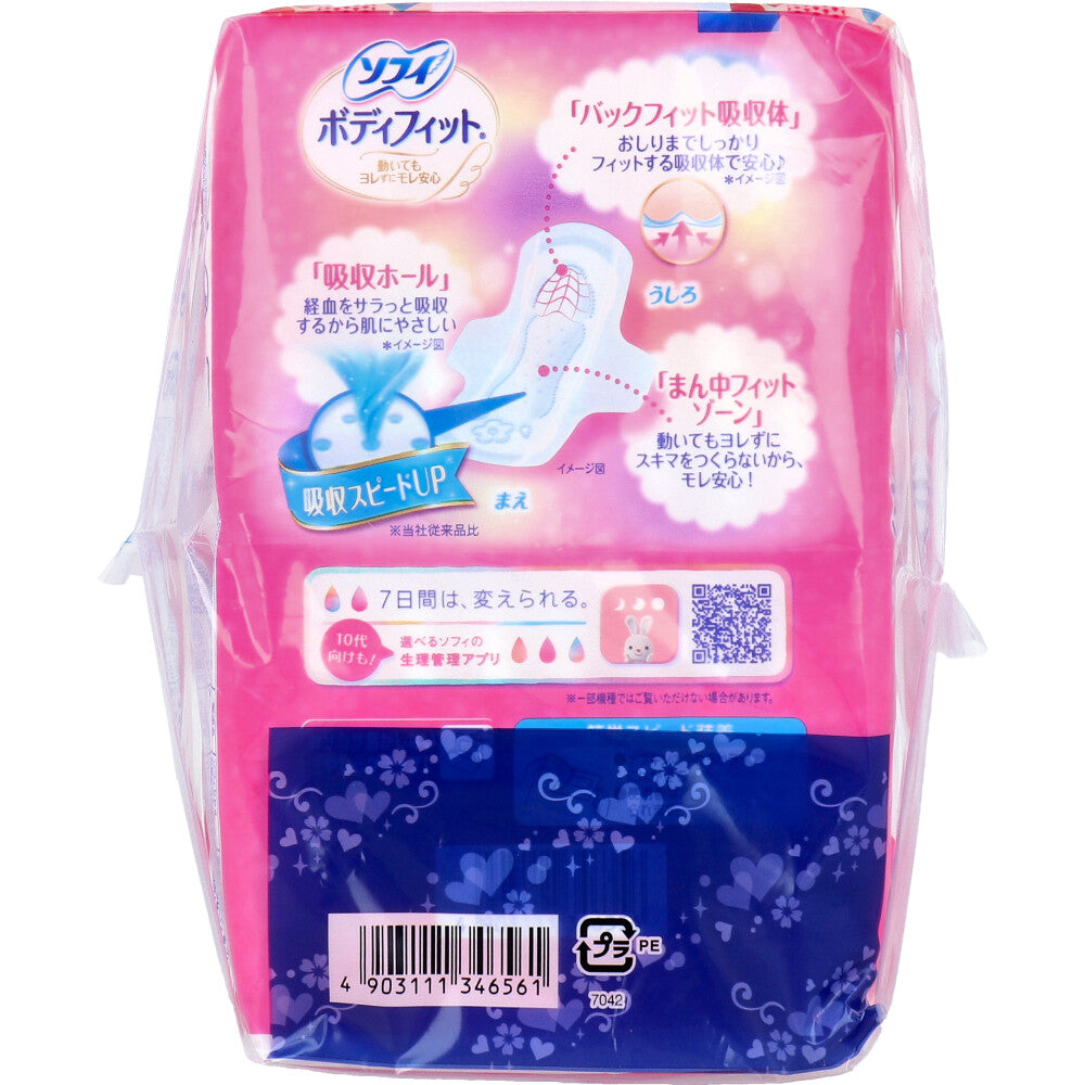 소피 바디핏 보통날용 날개형 21cm 20매×2팩 상세 이미지 1