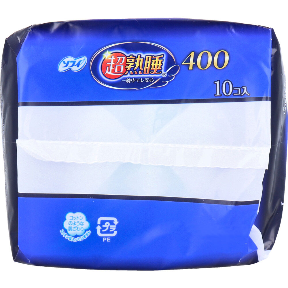소피 초숙면 가드 400 특히 많은 밤용 날개형 40cm 10매 상세 이미지 3