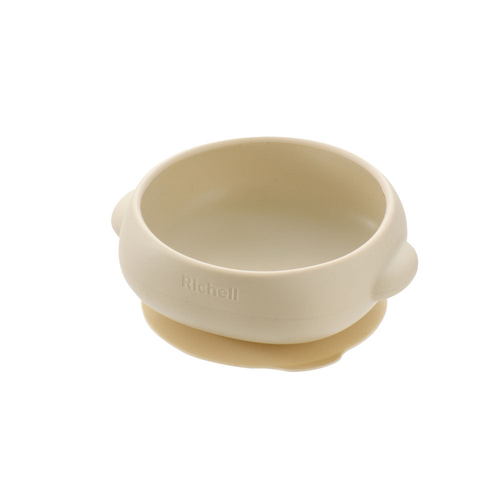 리첼 트라이 흡착 실리콘 이유식 볼 베이지 370mL 상세 이미지 5