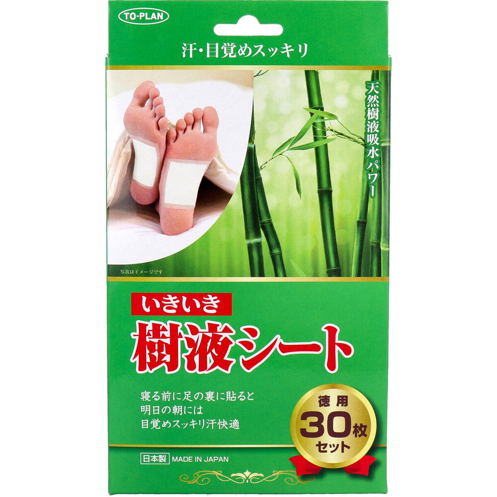 토플란 이키이키 발바닥 수액 시트 대용량 30매 사진 1