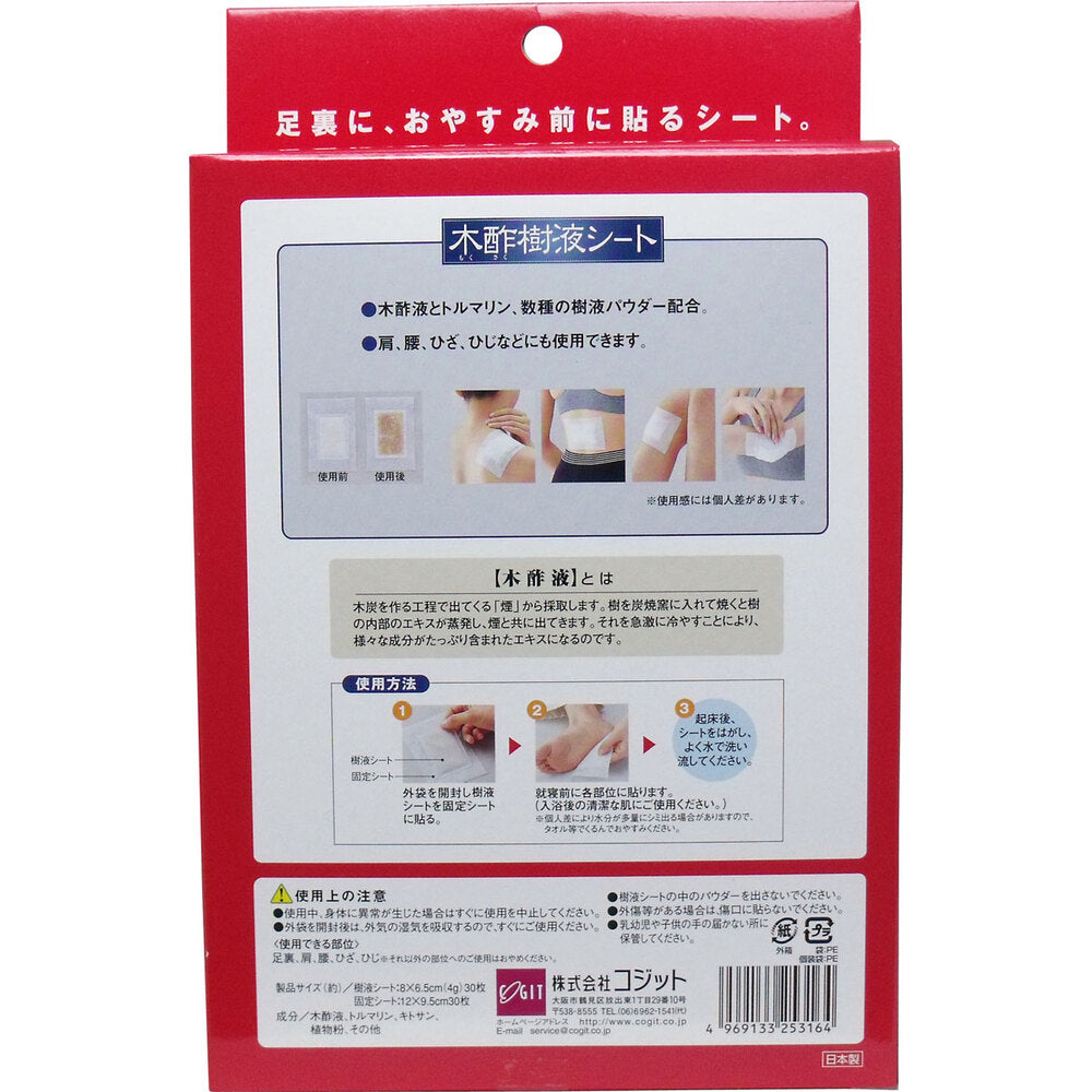 코지트 목초 수액 패치 대용량 30매 상세