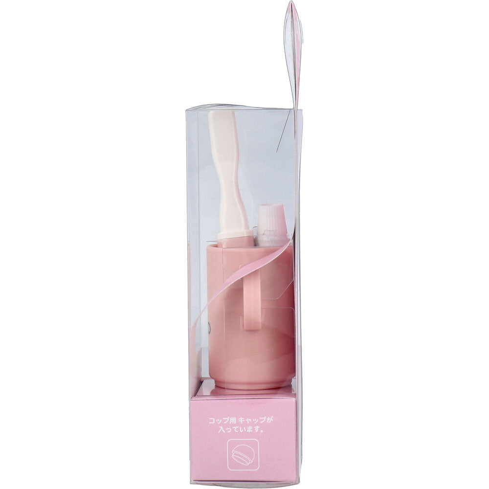 LIGO 미니컵 휴대용 칫솔·치약 세트 핑크 LG500P 상세 이미지 2