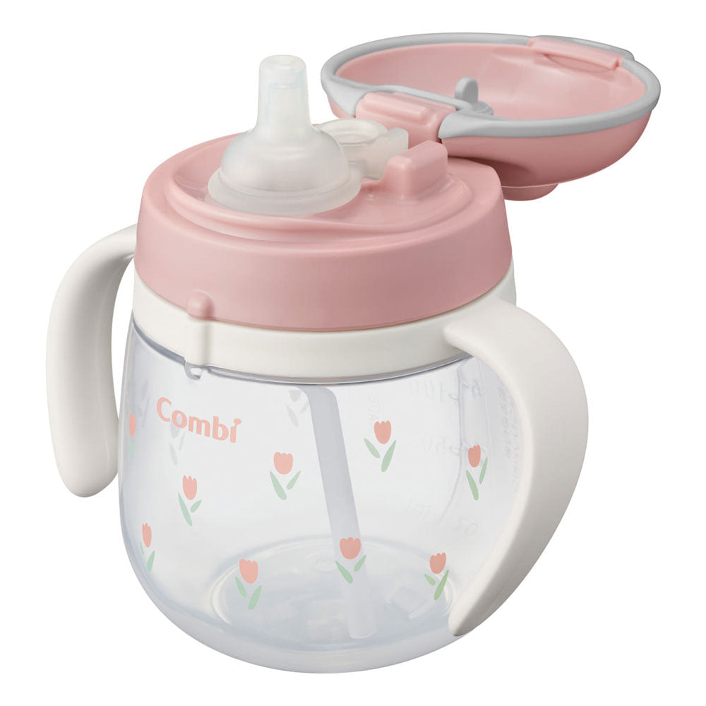 콤비 락마그 처음 스트로 240 Q 튤립 핑크 240ml 상세 이미지 6