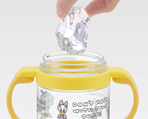스케이터 접이식 핸들 원터치 빨대컵 260ml (미키, 키티, 곰돌이푸, 원숭이 조지, 이나이이나이바, 배고픈애벌레, 리사라슨, 시마시마구루구루) KSHW1N - 주방·식기 - 하카타몰
