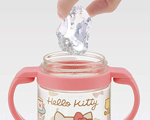 스케이터 접이식 핸들 원터치 스파우트컵 260ml (미키, 키티, 곰돌이푸, 원숭이 조지, 이나이이나이바, 배고픈애벌레, 리사라슨, 시마시마구루구루) - 하카타몰