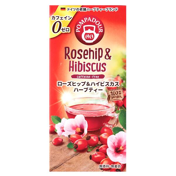 칼디 폼파도르 로즈힙 히비스커스차 10티백 35g · 상품 사진 1