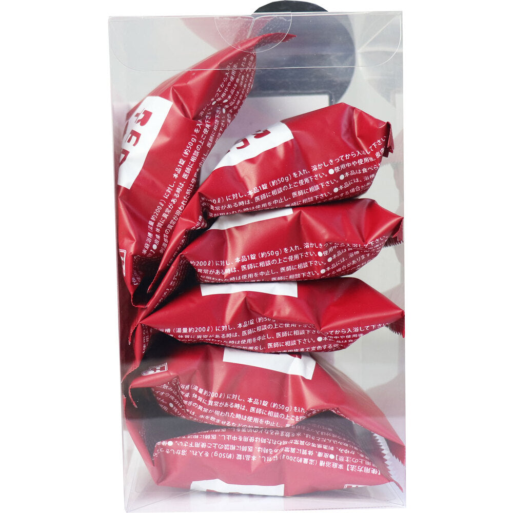 REDTAB 원적외선 탄산입욕제 스위트로즈 50g×6정 상세 이미지 3