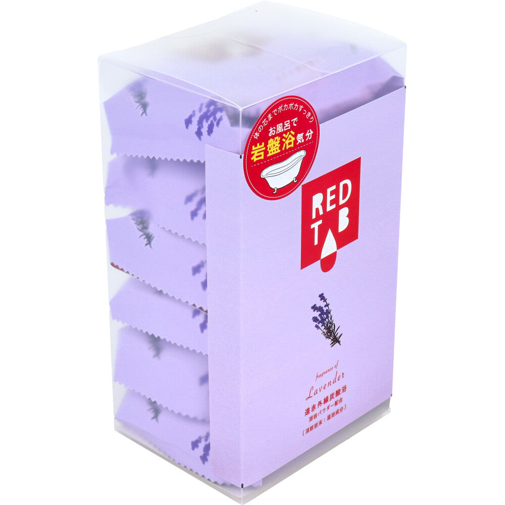 REDTAB 원적외선 탄산입욕제 라벤더향 50g×6정 상세 이미지 2