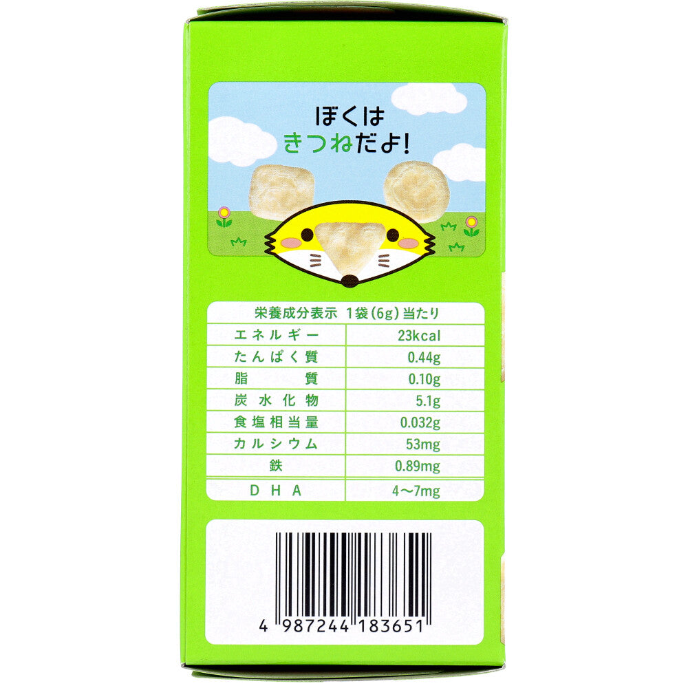 와코도 1세부터 DHA 새우 쌀과자 6g×3봉 상세 이미지 2