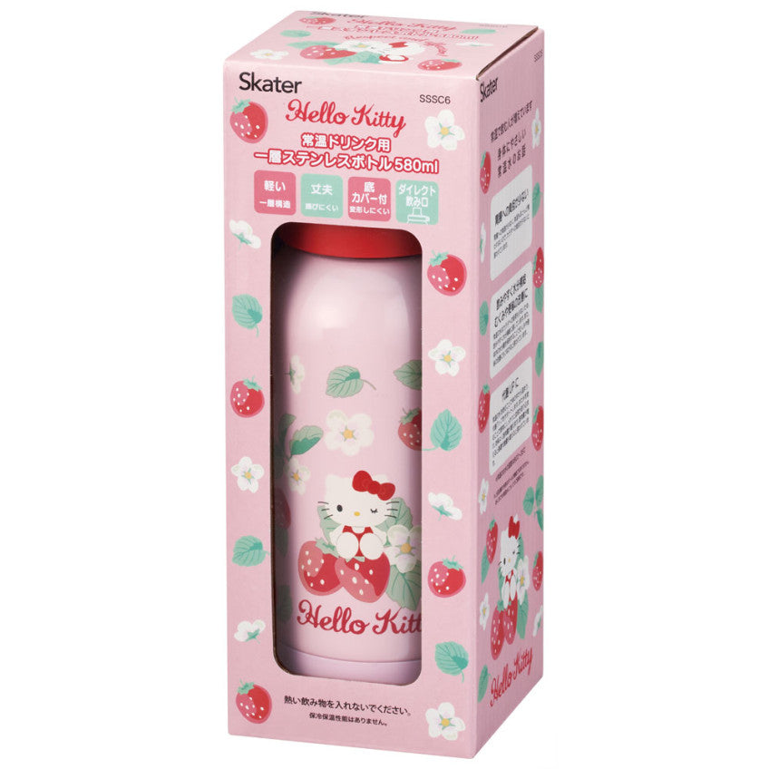 스케이터 산리오 헬로키티 캐릭터 상온 드링크용 스테인리스 보틀 580ml SSSC6 - 주방·식기 - 하카타몰