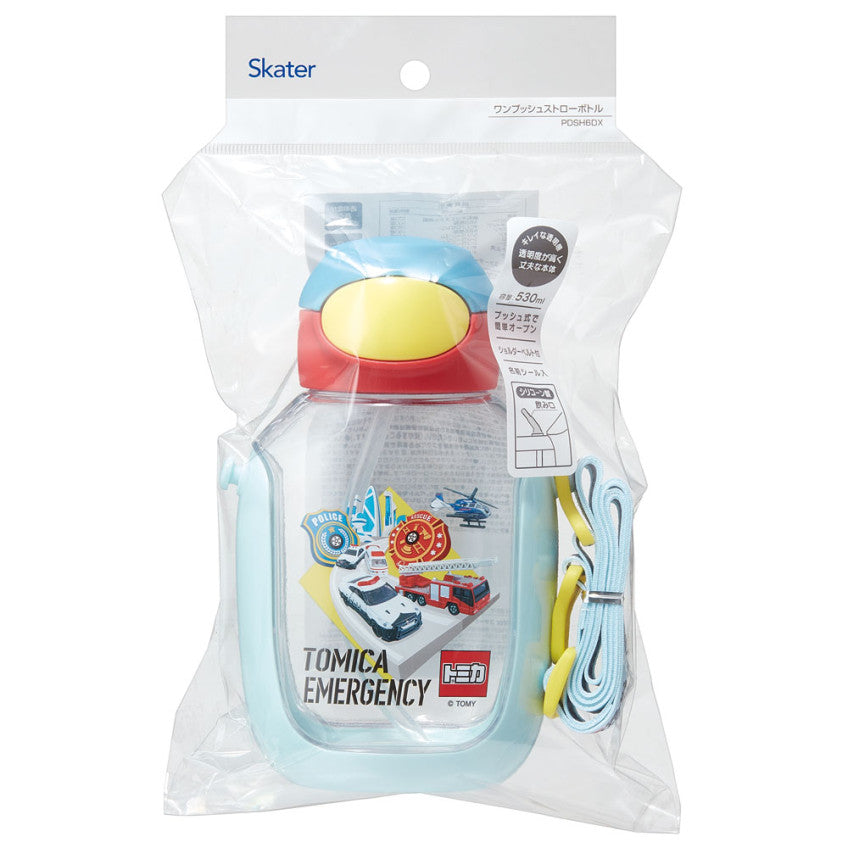 스케이터 토미카 캐릭터 원푸쉬 스트로 보틀 530ml PDSH6DX - 주방·식기 - 하카타몰