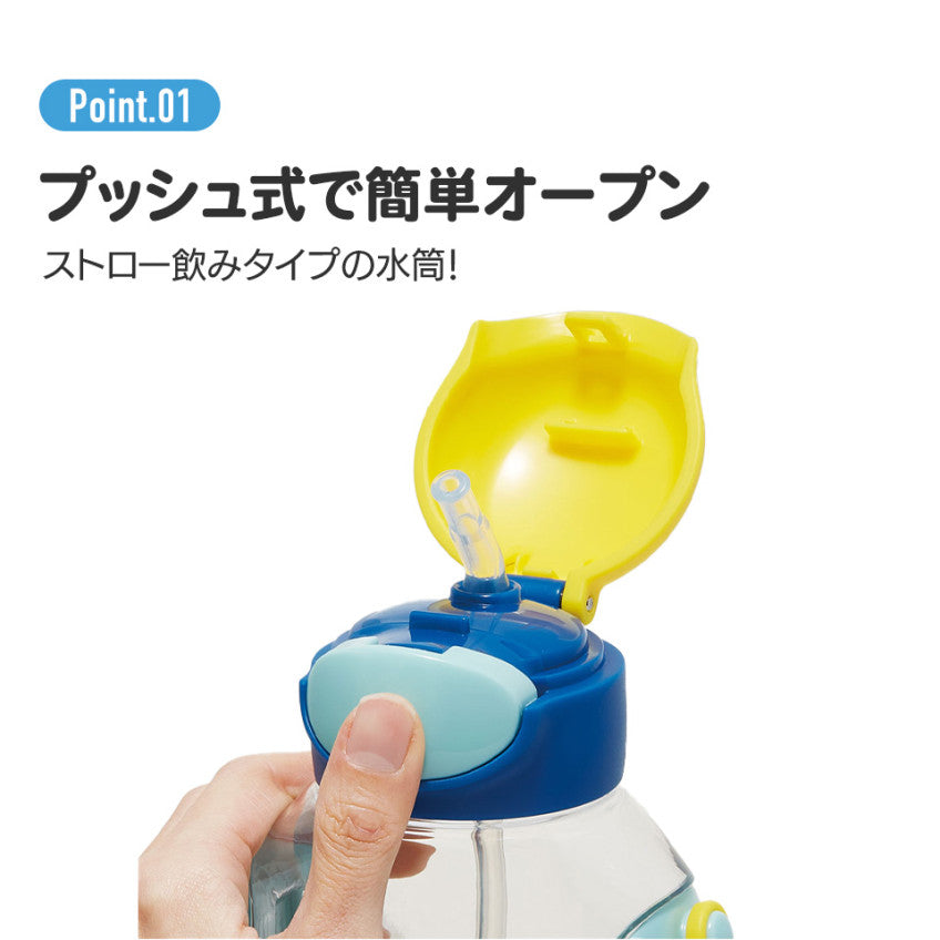 [발주상품 2~4 영업일 후 발송예정] 스케이터 시나푸슈 원푸쉬 스트로 보틀 530ml PDSH6DX - 주방·식기 - 하카타몰