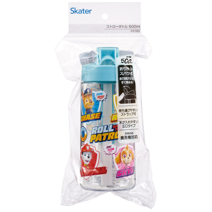 [발주상품 2~4 영업일 후 발송예정] 스케이터 퍼피 구조대 캐릭터 스트로 보틀 500ml PSTB5 - 주방·식기 - 하카타몰