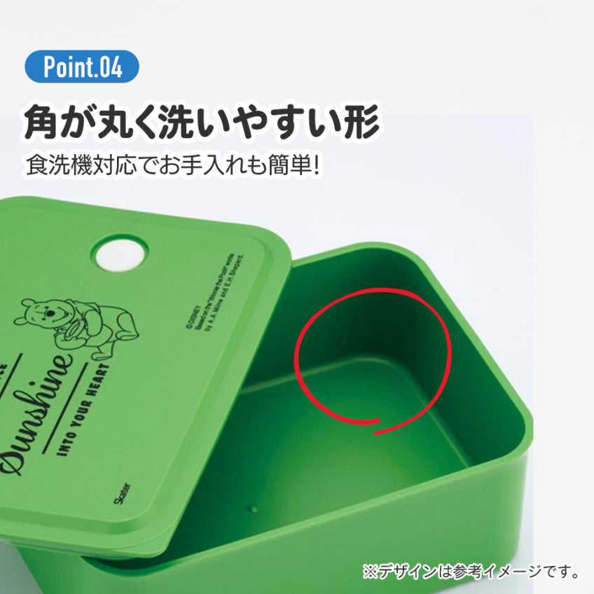 [발주상품 2~4 영업일 후 발송예정] 스케이터 미키마우스 캐릭터 소풍 런치 케이스 M 700ml PL70B - 하카타몰