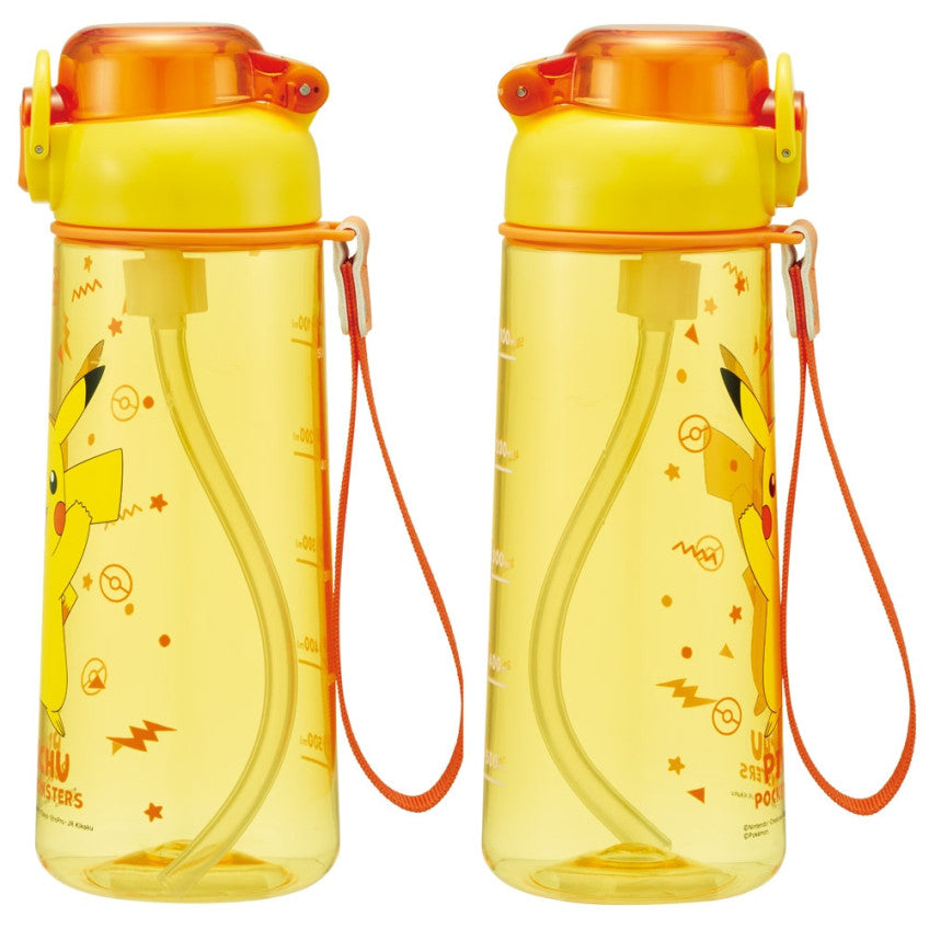 스케이터 포켓몬스터 캐릭터 원푸쉬 스트로 보틀 600ml PSHPO6 - 주방·식기 - 하카타몰