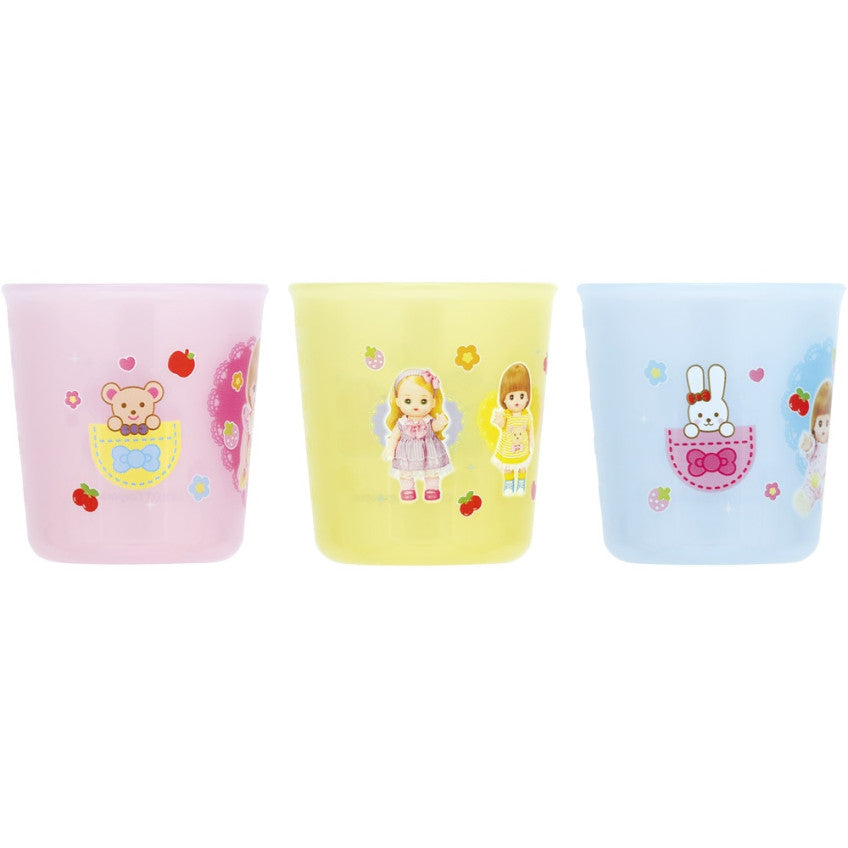 [발주상품 2~4 영업일 후 발송예정] 스케이터 메루짱 캐릭터 베이비컵 3개 세트 BCUP1AG - 하카타몰