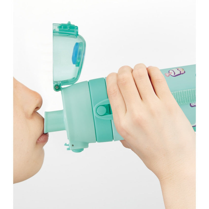 스케이터 산리오 한교동 캐릭터 3D 원푸쉬 보냉 스테인리스 다이렉트 보틀 480ml SDPV5 - 주방·식기 - 하카타몰