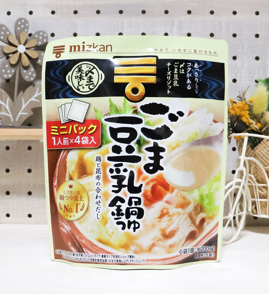MIZKAN 미츠칸 코나벳치 참깨 두유 나베 쯔유 144g - 하카타몰