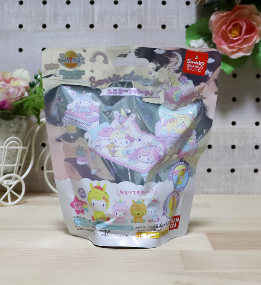 반다이 산리오 캐릭터 유니콘 파티 바스볼 마스코트 입욕제 1개입 비누향 75g - 욕실/입욕용품 - 하카타몰