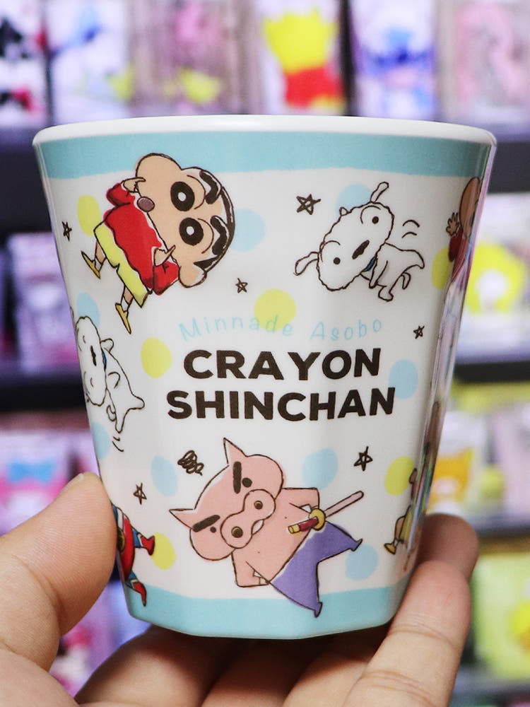 짱구는 못말려 캐릭터 W프린트 멜라민 컵 / 낙서 - 주방·식기 - 하카타몰