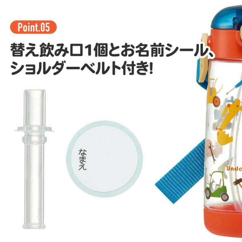 [발주상품 2~4 영업일 후 발송예정] 스케이터 겨울왕국 캐릭터 원푸쉬 스트로 보틀 480ml PDSH5 - 주방·식기 - 하카타몰