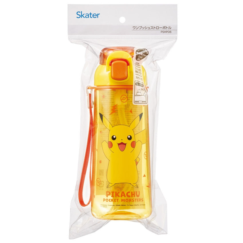 스케이터 포켓몬스터 캐릭터 원푸쉬 스트로 보틀 600ml PSHPO6 - 주방·식기 - 하카타몰