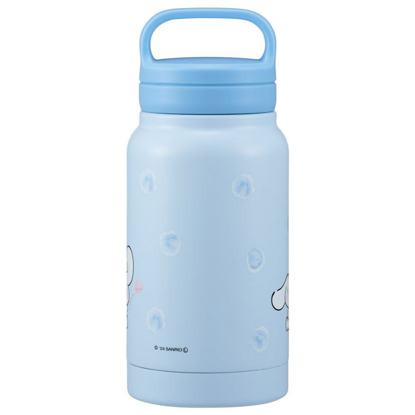 스케이터 산리오 시나모롤 수채화 코스메 캐릭터 스크류 핸들 머그 보틀 350ml STSC4 - 주방·식기 - 하카타몰