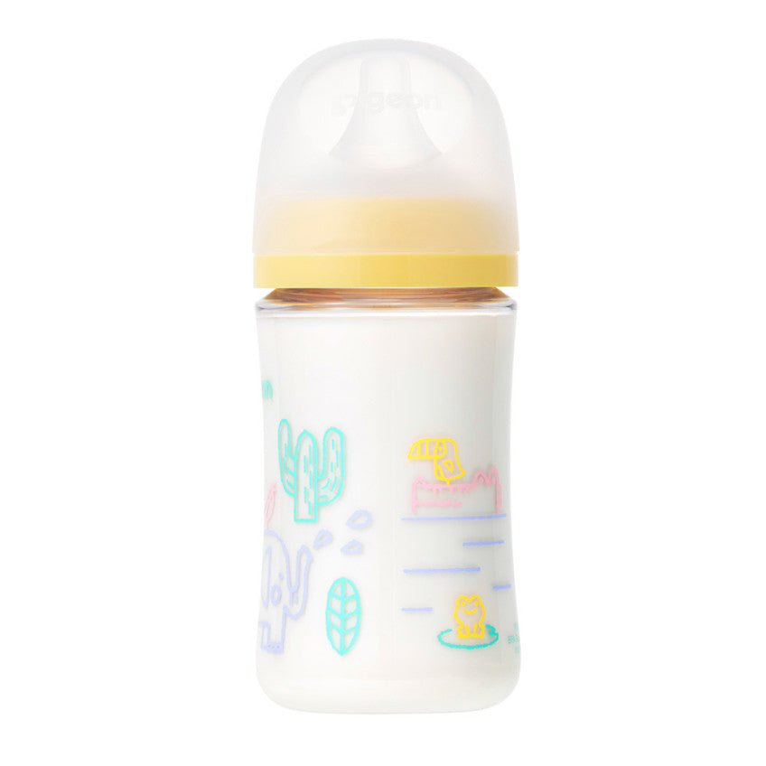 [발주 요청상품] 피죤 모유실감 T-Ester 플라스틱 젖병 240ml Safari - 수유·외출 - 하카타몰