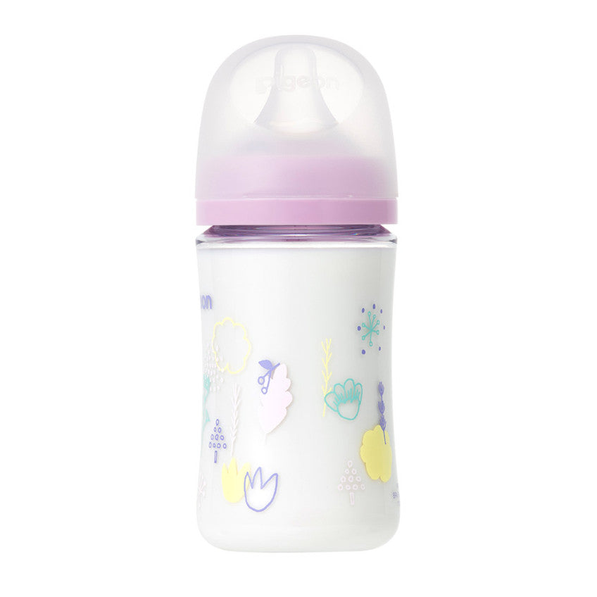 [발주 요청상품] 피죤 모유실감 T-Ester 플라스틱 젖병 240ml Flower Garden - 수유·외출 - 하카타몰