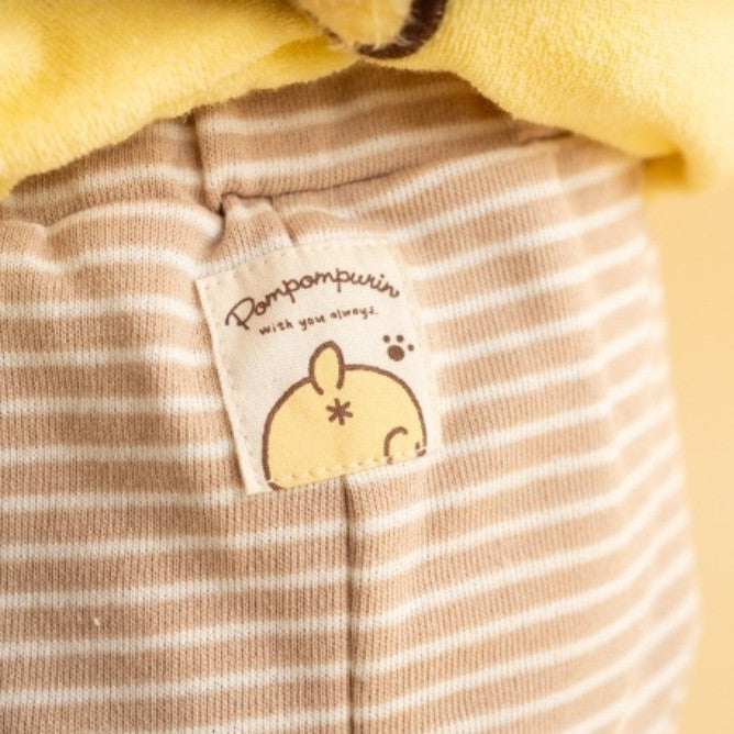 산리오 폼폼푸린 캐릭터 입체 포인트 스트라이프 팬츠 90~100cm - 의류 - 하카타몰