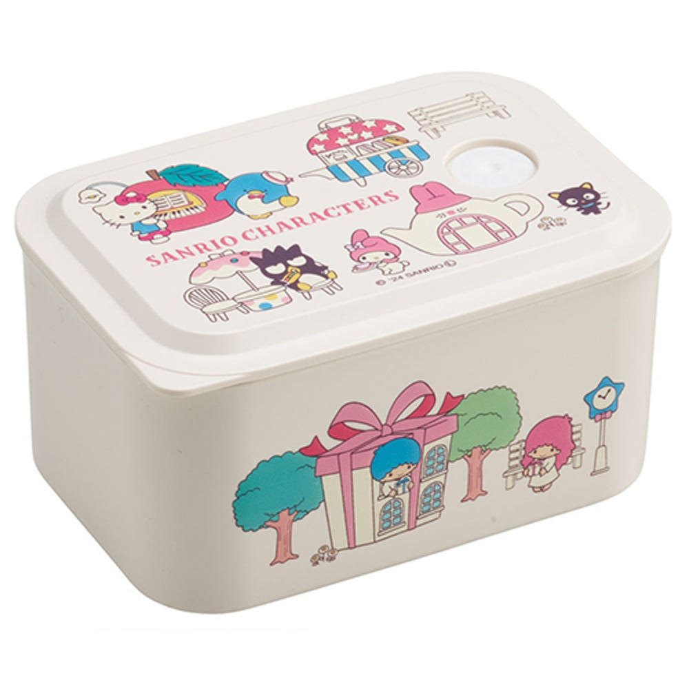 스케이터 산리오 캐릭터즈 cute village 캐릭터 소풍 런치 케이스 S 320ml PL32B - 하카타몰