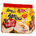 하우스식품 우마캇짱 큐슈의맛 돈코츠 라면 쿠마모토 마늘풍미(5개입) - 면류 - 하카타몰