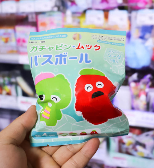 가챠핀 무크 바스볼 마스코트 입욕제 1개입 소다향 55g - 욕실/입욕용품 - 하카타몰