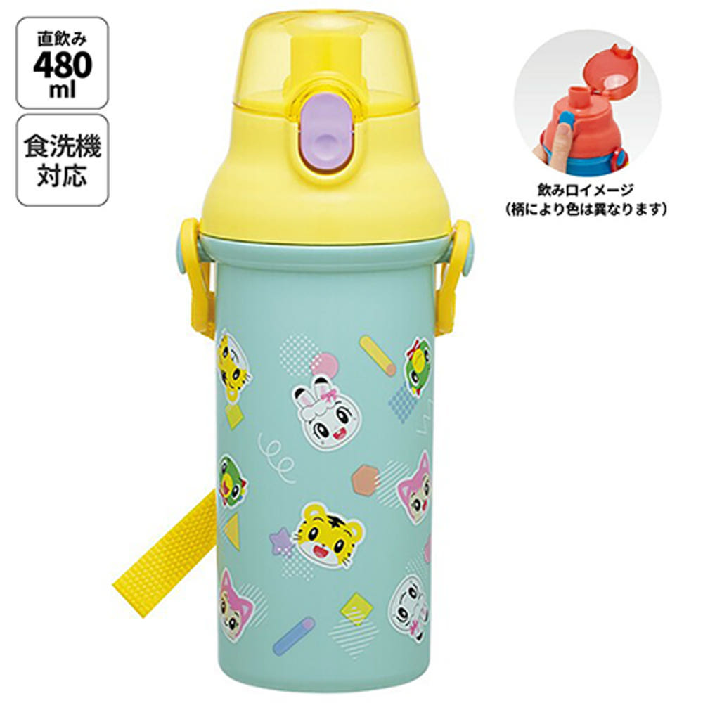 스케이터 호비 POP 캐릭터 원터치 다이렉트 보틀 480ml PSB5SAN - 주방·식기 - 하카타몰