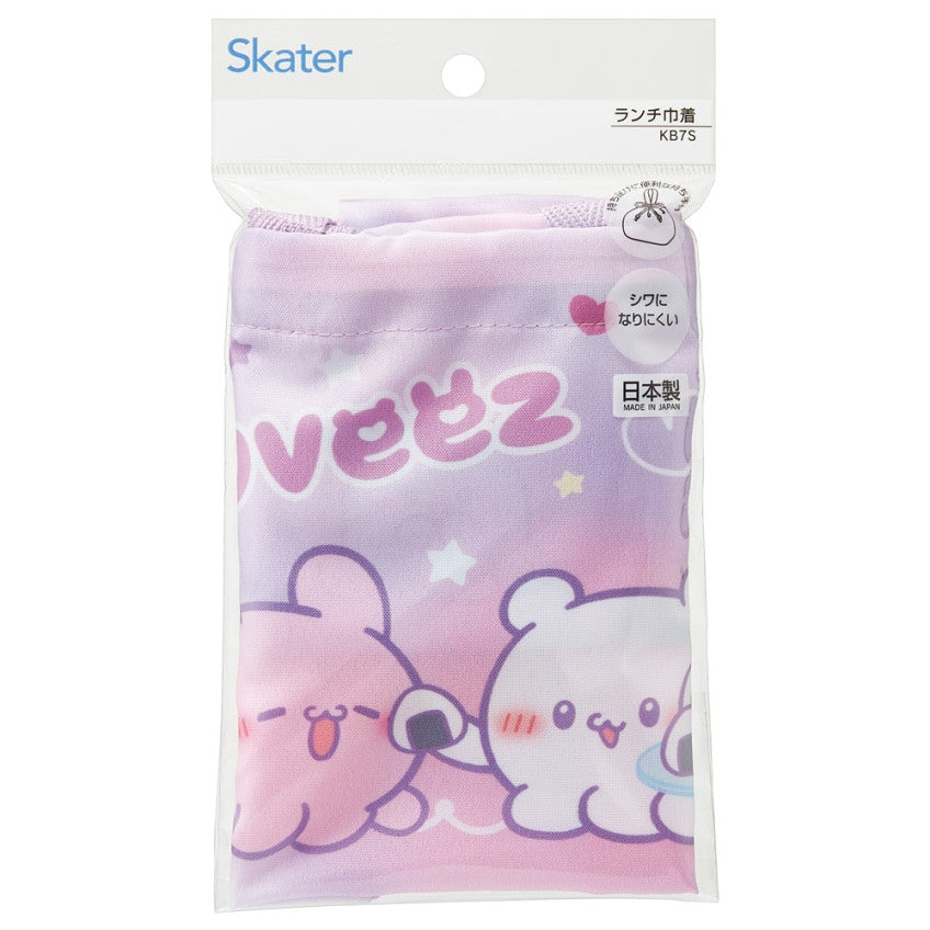 [발주상품 2~4 영업일 후 발송예정] 스케이터 라부이즈 캐릭터 도시락 주머니 KB7S - 주방·식기 - 하카타몰