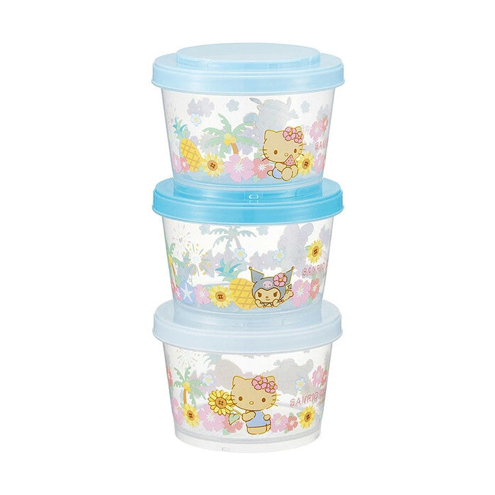 스케이터 Sanrio Characters Summer 조인트식 보존용기 3P세트 SIJ3 - 하카타몰