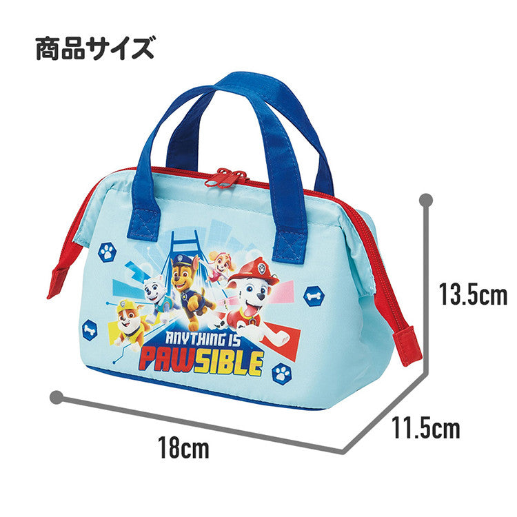 [발주상품 2~4 영업일 후 발송예정] 스케이터 산리오 마이멜로디 큰 리본 캐릭터 어린이용 가마구치형 보냉 런치백 KGA0 - 하카타몰